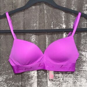 PINK Victoria's Secret Vibrant Magenta Bra